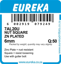 7AL20 - Square Nut -7AL20_label_T